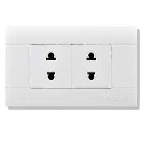 Tomacorriente Doble Cubull 10Amp